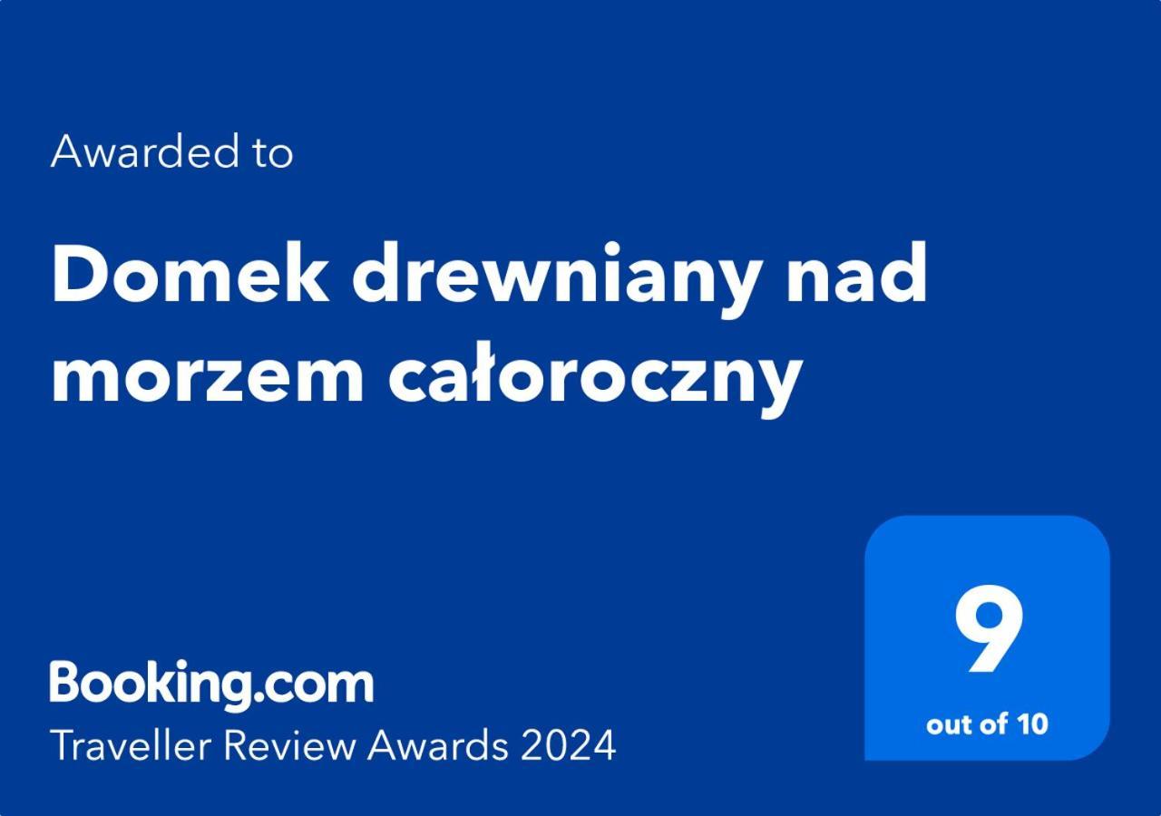 Domek drewniany nad morzem całoroczny Ustronie Morskie Zewnętrze zdjęcie